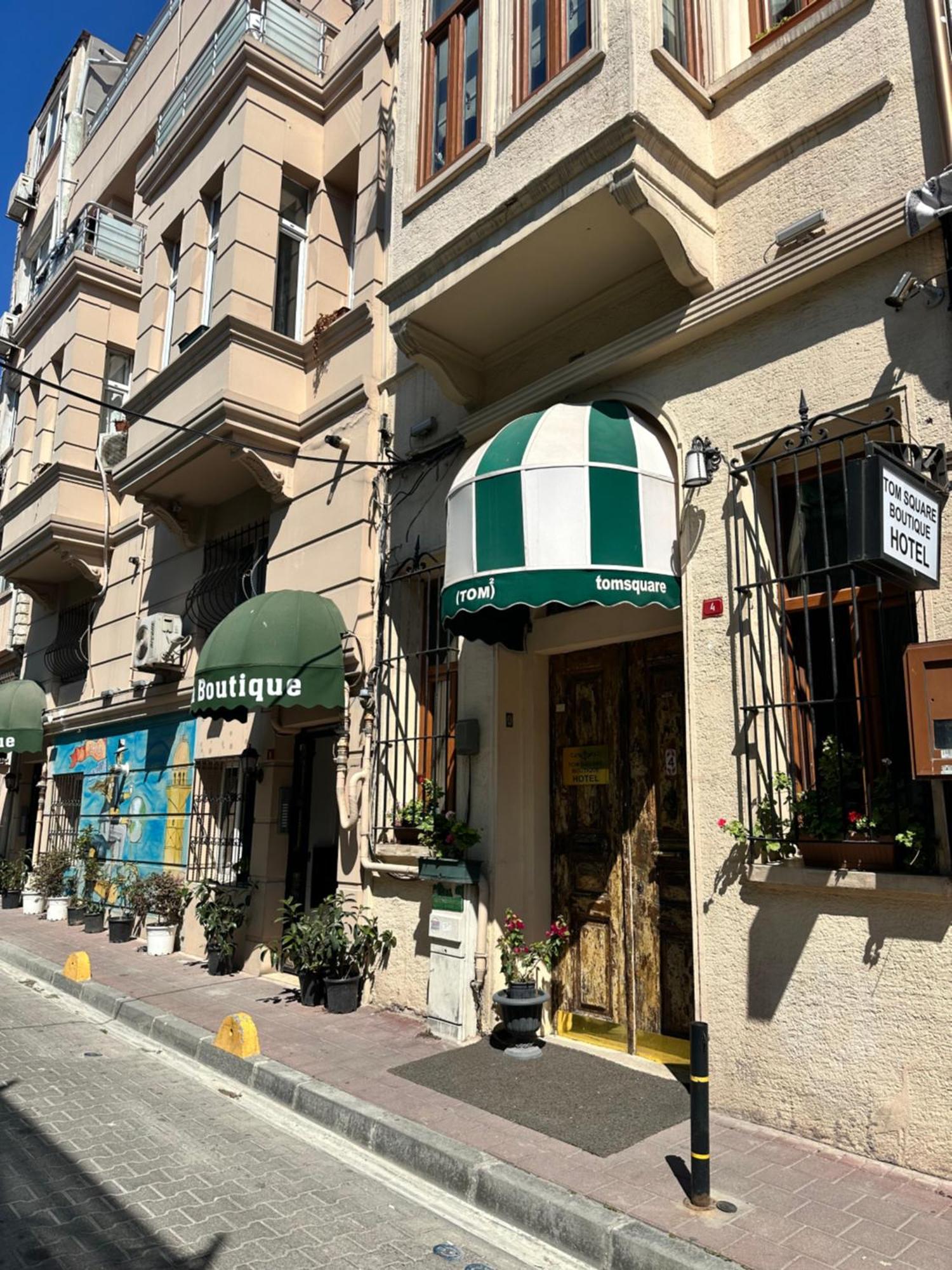 Tom Square Boutique Hotel Istambul Exterior foto